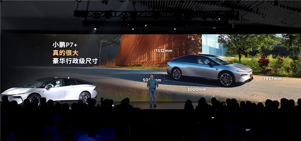 号称空间怪物 小鹏P7+正式发布:高阶智能驾驶终身免费