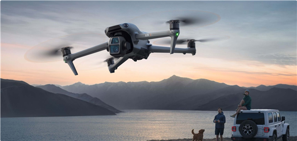 6988元起!大疆Air 3S双摄旗舰无人机发布:升级一英寸主摄 首搭前向激光雷达