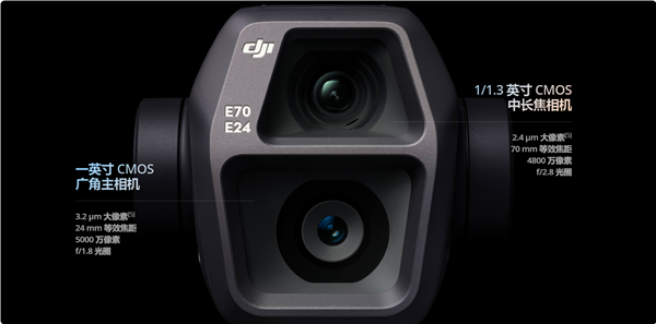 6988元起!大疆Air 3S双摄旗舰无人机发布:升级一英寸主摄 首搭前向激光雷达