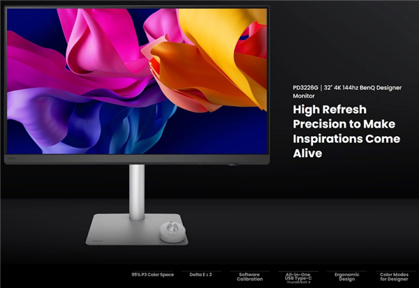 明基发布新款4K/5K显示器:配雷电4、支持HDR10