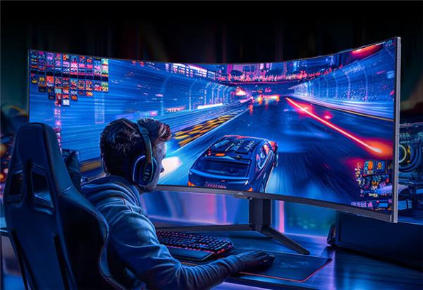 11999元 TCL雷鸟推出新款57寸显示器:1000R大曲率、双4K分辨率