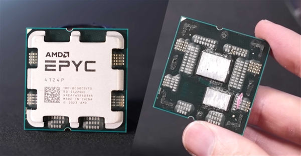 这年头还有4核心CPU!X670主板无缝点亮EPYC 4214P 功耗极低