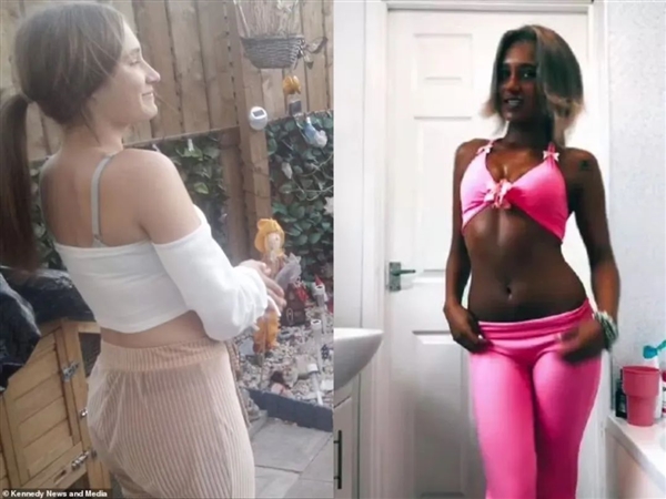 英国白人女子居然美黑上瘾!每天照灯半小时快烤焦 还不够