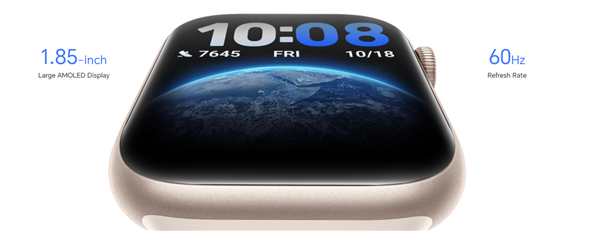 荣耀手表5上线海外官网:1.85英寸AMOLED方屏 续航可达15天