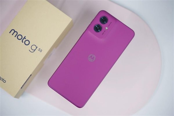 千元就享纳米皮!moto g55霞光紫图赏