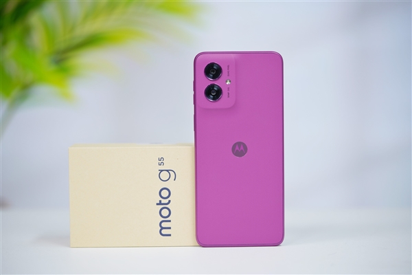 千元就享纳米皮!moto g55霞光紫图赏