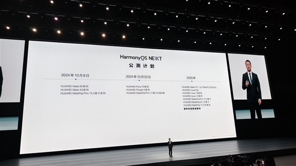 HarmonyOS NEXT首批100万名公测用户福利来了!快来“我的华为”App解锁惊喜