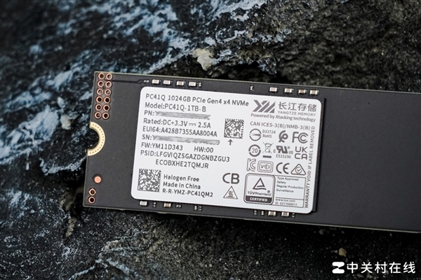 长江存储PC41Q上手:高效能OEM固态硬盘新力作
