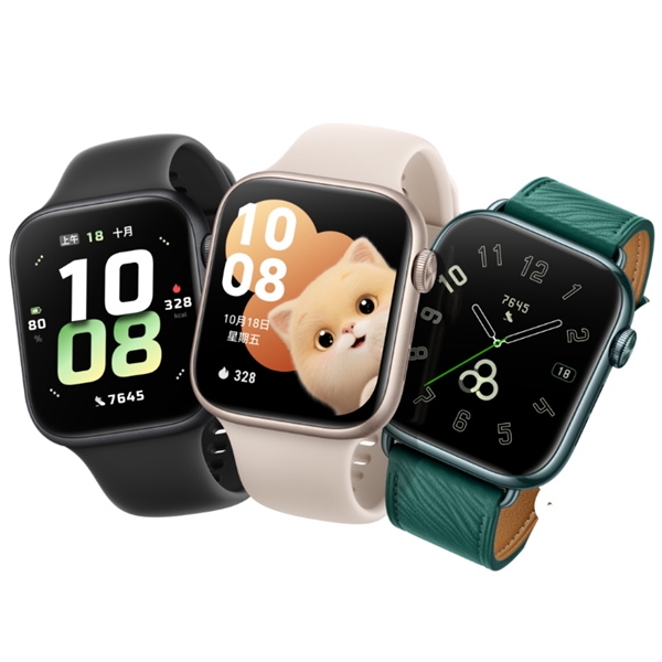 荣耀手表5官网开订:方形AMOLED显示屏 续航可达15天