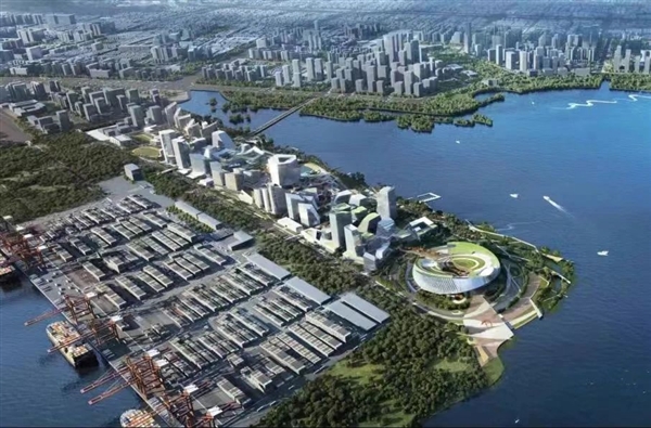 总投资319亿!腾讯新总部“企鹅岛”一期年底完工:效果图公布