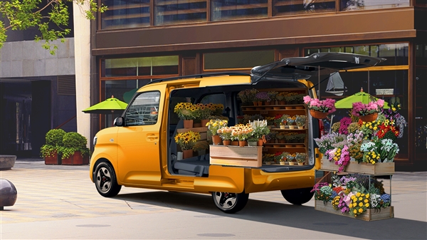 中国版电动K-Car 五菱之光EV官图发布:真正的养家神器