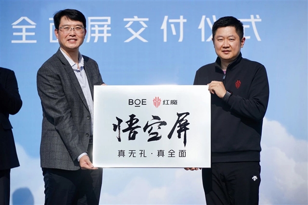 无挖孔真全面屏!京东方发布新一代柔性OLED FDC 2.0屏下摄像头技术