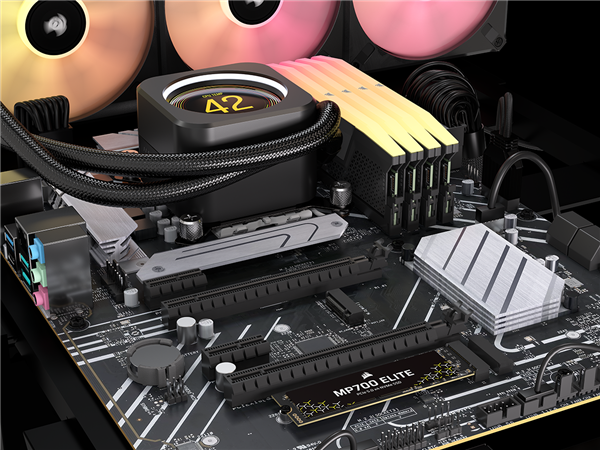 海盗船发布MP700 Elite PCIe 5.0 SSD:最高只能跑10GB/s