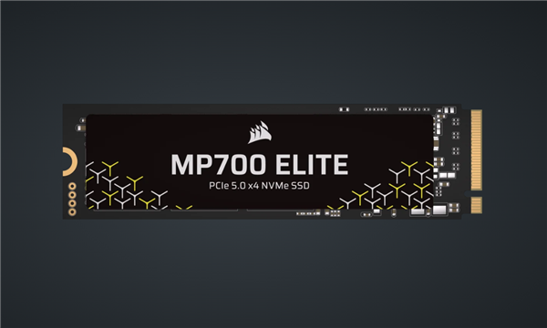 海盗船发布MP700 Elite PCIe 5.0 SSD:最高只能跑10GB/s