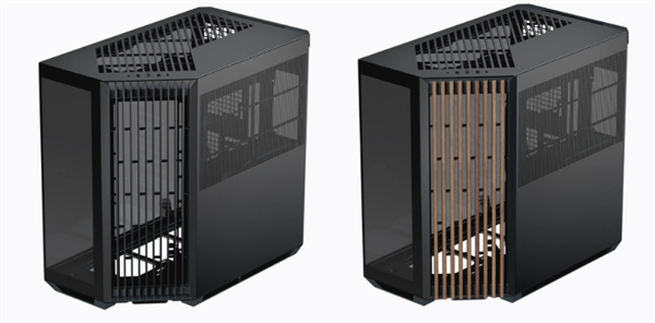 APNX推出V1中塔机箱:前侧45°透风面板、木制格栅设计