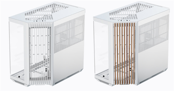 APNX推出V1中塔机箱:前侧45°透风面板、木制格栅设计