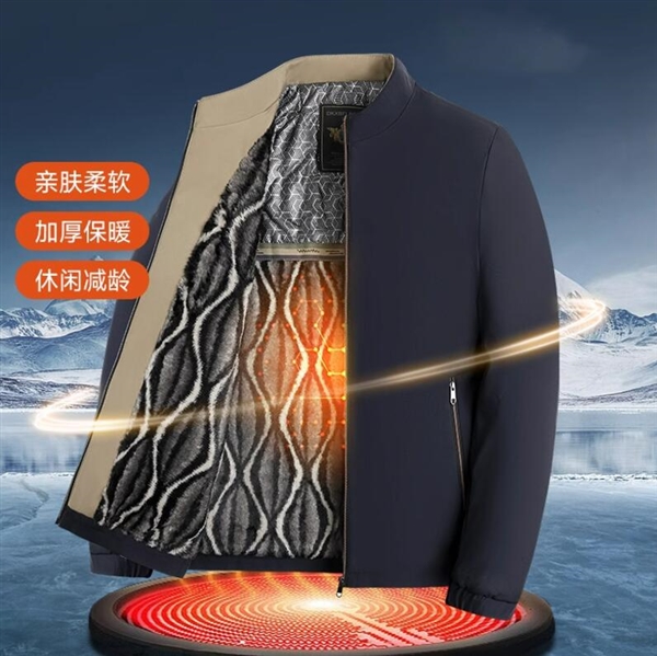 啄木鸟官旗上新：加绒加厚立领休闲棉衣69.9元起